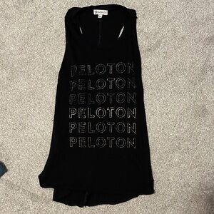 Peloton Black Logo Tank